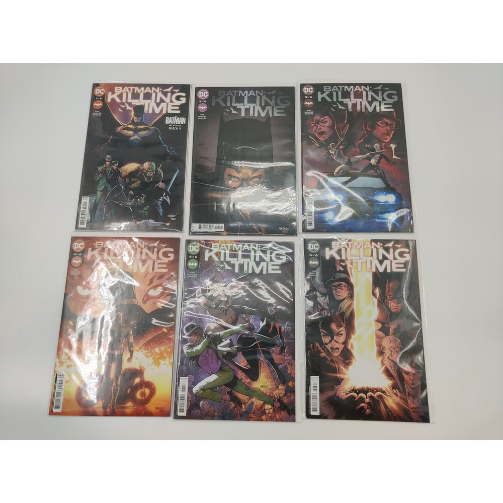 DC Comics Batman Killing Time 1-6 Complete Set Tom King David Marquez 2022